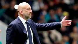 Главный тренер сборной Казахстана Магомед Адиев.