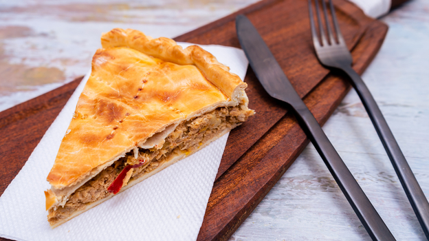 Пирог из тунца