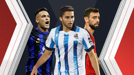 Лаутаро Мартинес, Арсен Захарян и Бруну Фернандеш