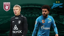 «Зенит» разгромил «Рубин», Изидор забил в дебютном матче. Онлайн-трансляция