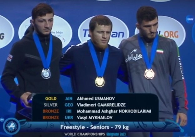 Владимир Гамкрелидзе, Ахмед Усманов, Мохаммад Ноходи.