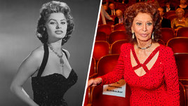 Актриса Софи Лорен.