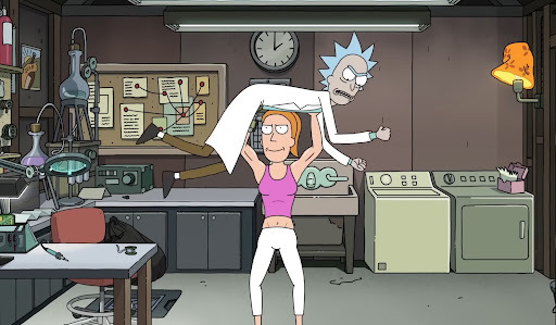 Кадр из мультсериала «Рик и Морти».