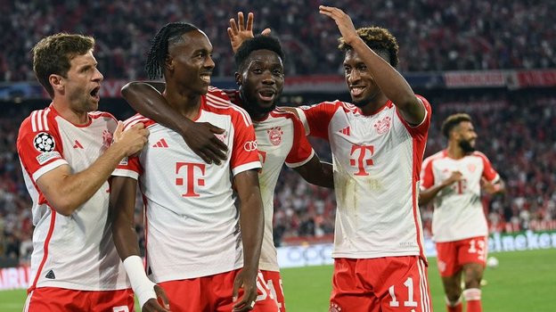 Футболисты «Баварии».