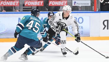 Игровой эпизод в матче «Сочи» — «Трактор».