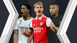 Джуд Беллингем, Мартин Эдегор и Килиан Мбаппе