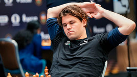 Шахматист Магнус Карлсен.