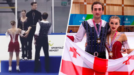 Украинские фигуристы отказались обниматься с грузинскими коллегами. Политический демарш