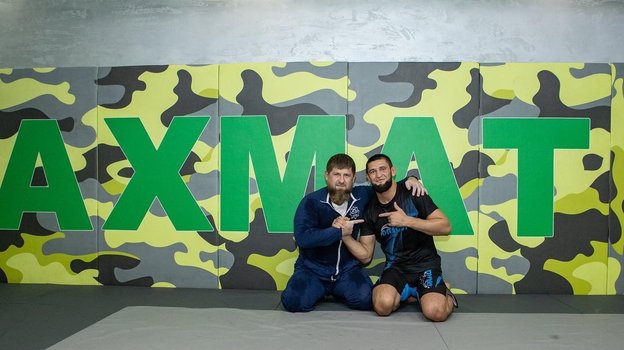 Рамзан Кадыров и Хамзат Чимаев.