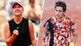 Теннисисты Анастасия Потапова и Александр Шевченко