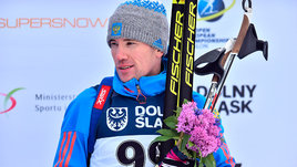 Биатлонист Алексей Слепов.