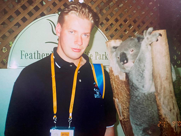 Константин Выборнов на Олимпиаде-2000 в Сиднее.