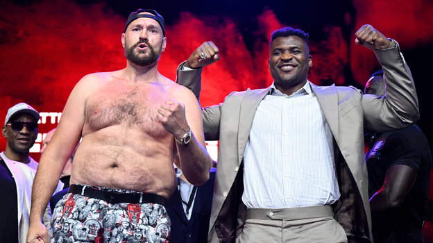 Тайсон Фьюри и Франсис Нганну. Тайсон Фьюри и Франсис Нганну