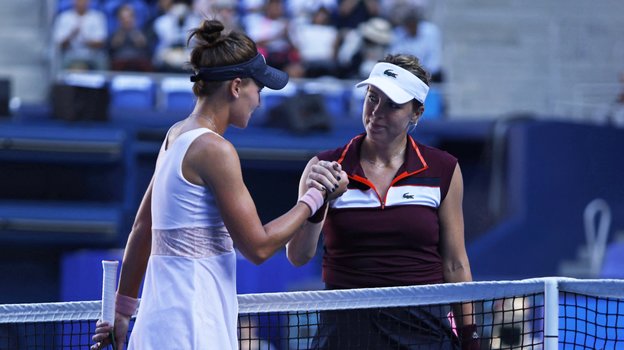 Вероника Кудерметова и Анастасия Павлюченкова.