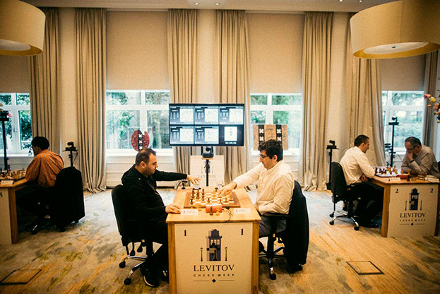 Шахрияр Мамедьяров и Владимир Крамник.