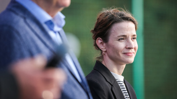 Руководитель департамента женского футбола РФС Мария Сучкова.