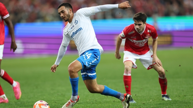 Луис Чавес в матче против «Спартака».