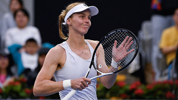 Людмила Самсонова. Теннисистка Людмила Самсонова