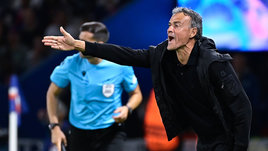 Тренер «ПСЖ» Луис Энрике.