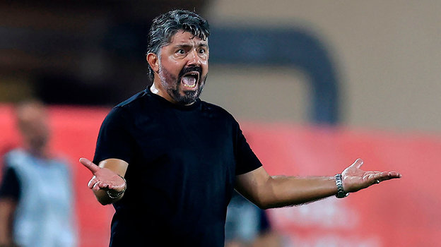 Дженнаро Гаттузо. Главный тренер «Марселя» Дженнаро Гаттузо.