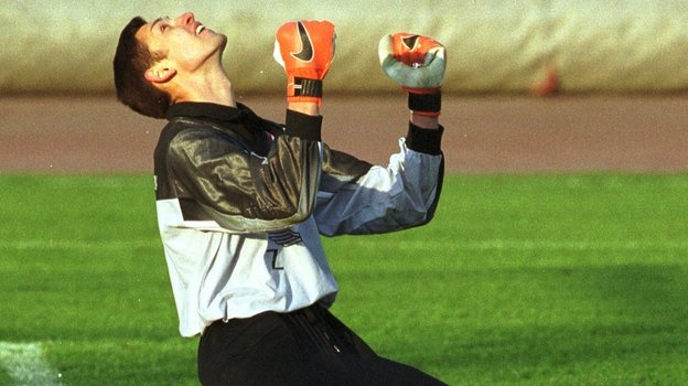 Руслан Нигматуллин — вратарь «Локомотива».