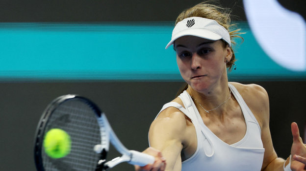 Людмила Самсонова. Теннисистка Людмила Самсонова