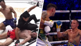 Убийственное летящее колено и избиение в боксе. Топ-10 лучших нокаутов недели
