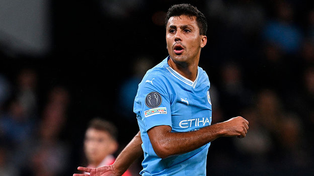 Родри. Футболист «Манчестер Сити» Родри.