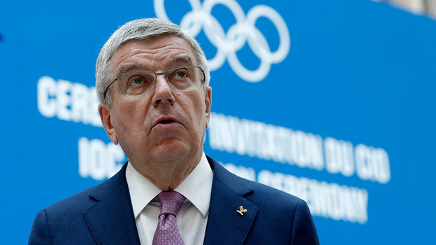 Томас Бах. Глава Международного олимпийского комитета (МОК) Томас Бах.