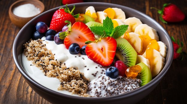 Фруктовый боул с киноа