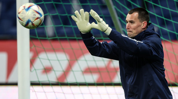 Футболист сборной России Илья Лантратов