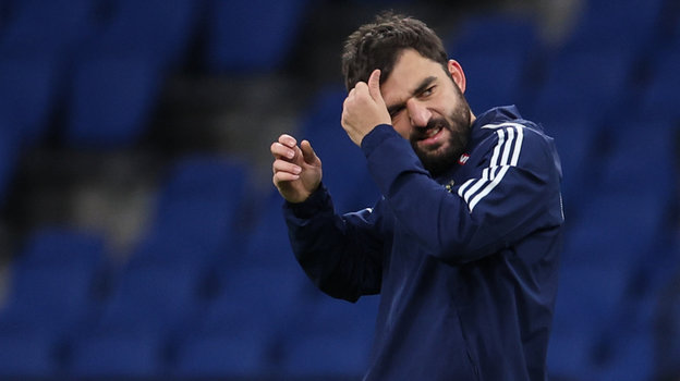 Футболист сборной России Георгий Джикия