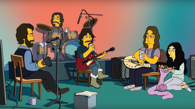 Кадр из 35 сезона сериала «Симпсоны».