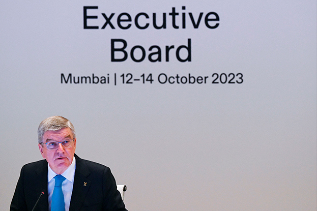 Томас Бах. Глава Международного олимпийского комитета (МОК) Томас Бах.