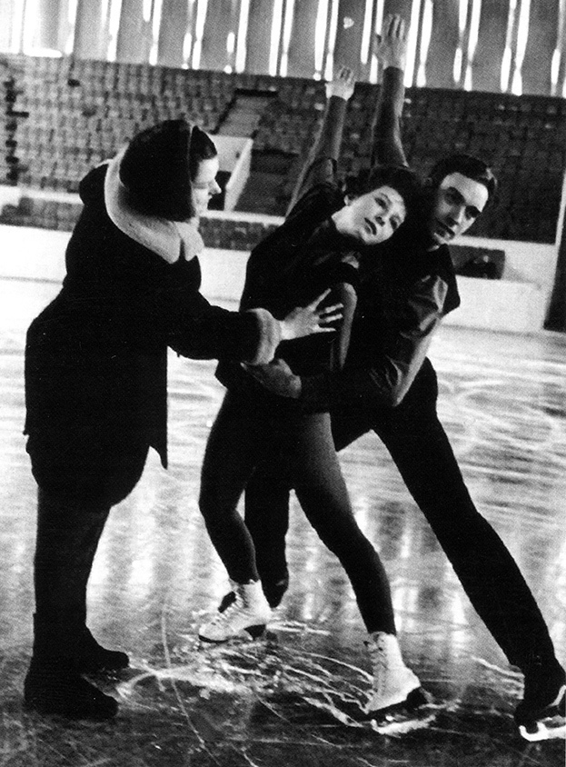 Татьяна Тарасова и Георгий Проскурин.