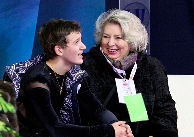 Максим Ковтун и Татьяна Тарасова.