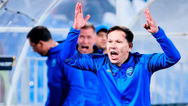 Главный тренер «Черноморца» Константин Зырянов.