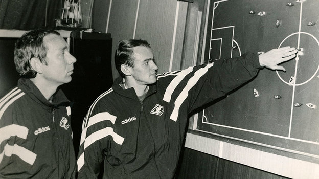 Олег Романцев и Виктор Онопко.