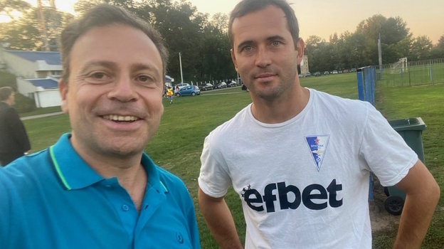 Игорь Рабинер и Александр Кержаков.