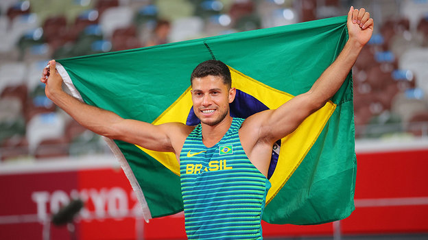 Тиаго Брас. Прыгун с шестом Тиаго Брас.