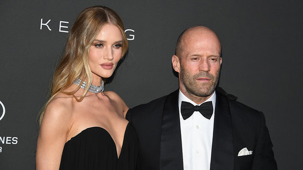 Роузи Хантингтон-Уайтли и Джейсон Стейтем.