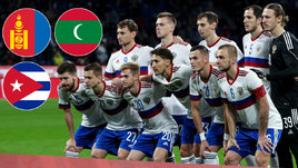 Футболисты сборной России