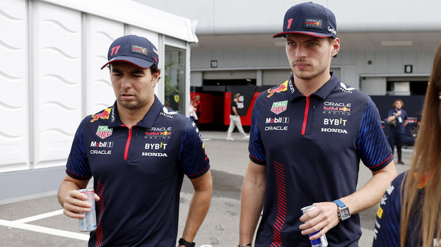 Серхио Перес и Макс Ферстаппен. Серхио Перес и Макс Ферстаппен