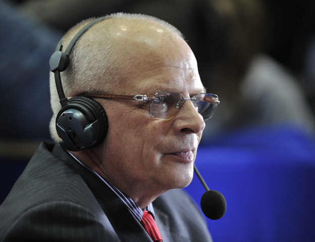 Владимир Гомельский. Комментатор Владимир Гомельский