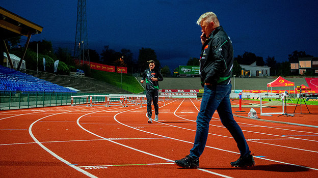 Гьерт Ингебригтсен тренирует Якоба.