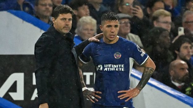 Маурисио Почеттино и Энцо Фернандес.