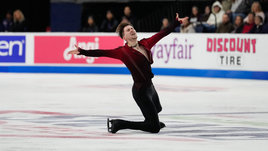 Тутберидзе едва не вывела фигуриста из Грузии на пьедестал «Гран-при». Ради него она полетела в США