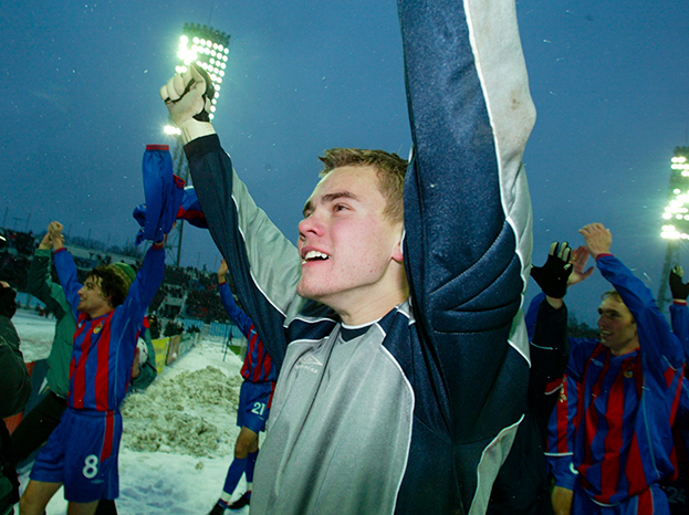 Игорь Акинфеев в 2003 году.