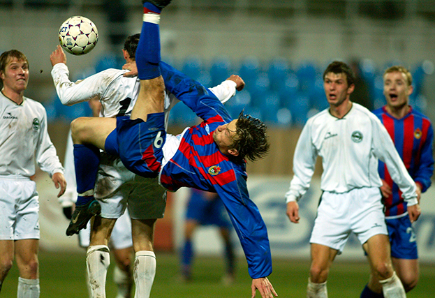 Ивица Олич в игре за ЦСКА.