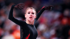 Фигуристка Майя Хромых.